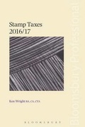 Cover: Stamp Taxes 2016/17 - Bloomsbury Professional