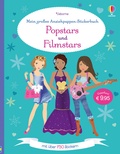 Cover: Mein gro&szlig;es Anziehpuppen-Stickerbuch: Popstars und Filmstars - Usborne