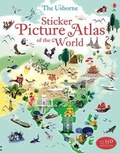 Cover: Sticker Picture Atlas of the World - Usborne