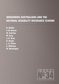 Enlarge image Cover: Indigenous Australians and the National Disability Insurance Scheme - ANU Press