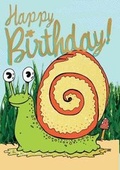 Cover: Creepy Crawlies - Happy Birthday Card-Book - Cardooo Ltd
