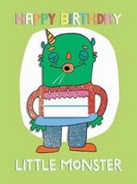 Enlarge image Cover: Monsters - Happy Birthday Card-Book - Cardooo Ltd