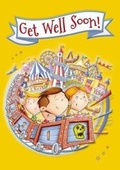 Cover: Funfair - Get Well Colouring Card-Book - Cardooo Ltd