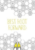 Cover: Best Foot Forward - Adult Colouring Card-Book - Cardooo Ltd