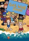 Cover: Holidays - Get Well Colouring Card-Book - Cardooo Ltd