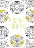 Cover: Positive Thinking - Adult Colouring Card-Book - Cardooo Ltd
