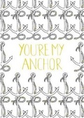 Cover: You're My Anchor - Adult Colouring Card-Book - Cardooo Ltd