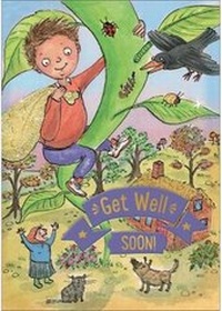 Enlarge image Cover: Jack and the Beanstalk - Get Well Card-Book - Cardooo Ltd