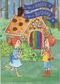 Cover: Hansel & Gretel - Happy Birthday Card-Book - Cardooo Ltd