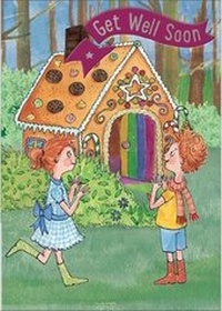 Enlarge image Cover: Hansel & Gretel - Get Well Card-Book - Cardooo Ltd
