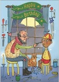 Cover: Pinocchio - Happy Birthday Card-Book - Cardooo Ltd