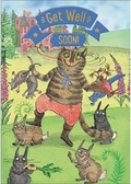 Cover: Puss in Boots - Get Well Card-Book - Cardooo Ltd