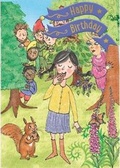 Cover: Snow White - Happy Birthday Card-Book - Cardooo Ltd