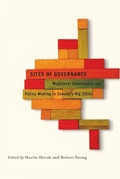 Cover: Sites of Governance - De Gruyter