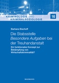 Cover: Die Stabsstelle Besondere Aufgaben bei der Treuhandanstalt - Waxmann