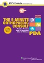 Cover: The 5-minute Orthopaedic Consult for PDA - Lippincott Williams and Wilkins