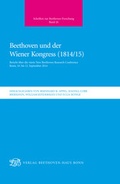 Cover: Beethoven und der Wiener Kongress (1814/15) - Gemeinn&uuml;tziger Verein "Beethoven-Haus Bonn"
