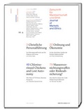 Cover: Christliche Personalf&uuml;hrung, Ordnung und &Ouml;konomie, Chlorine-rinsed Chickens and Lost Autonomy, Massenvernichtungswaffen oder Risikoabsicherung? - Traugott Bautz