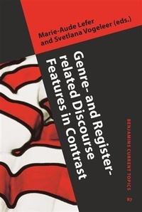 Enlarge image Cover: Genre- and Register-related Discourse Features in Contrast - John Benjamins Publishing Company