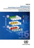 Cover: Application of the United Nations Framework Classification for Fossil Energy and Mineral Reserves and Resources 2009 to Nuclear Fuel Resources - United Nations