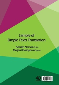 Enlarge image Cover: sample of simple text translation - Koshamehr Publication