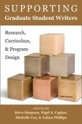 Cover: Supporting Graduate Student Writers - The University of Michigan Press
