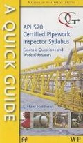 Cover: Quick Guide to API 570-Certified Pipework Inspector Syllabus - American Society of Mechanical Engineers