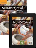 Cover: Mundo Real Level 4 Value Pack (Student's Book plus ELEteca Access Online Workbook Activation Card) 1-Year Media Edition - Cambridge-Edinumen
