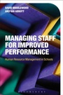 Cover: Managing Staff for Improved Performance - Bloomsbury Academic