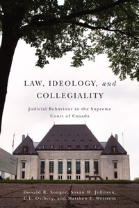 Abbildung von: Law, Ideology, and Collegiality - McGill-Queen's University Press