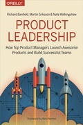 Cover: Product Leadership - O'Reilly