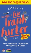 Cover: MARCO POLO Cityguide Frankfurt f&uuml;r Frankfurter 2017 - MAIRDUMONT