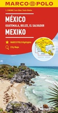 Cover: MARCO POLO Kontinentalkarte Mexiko, Guatemala, Belize, El Salvador 1:2,5 Mio. - MARCO POLO ein Imprint von MAIRDUMONT