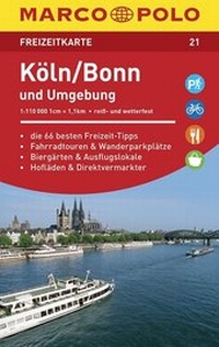 Abbildung von: MARCO POLO Freizeitkarte Köln und Umgebung - MAIRDUMONT