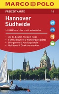 Cover: MARCO POLO Freizeitkarte Blatt 14 Hannover, S&uuml;dheide  1:110 000 - MAIRDUMONT