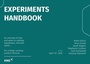 Cover: Experiments Handbook - BoD - Books on Demand