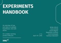 Cover: Experiments Handbook - BoD - Books on Demand