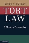 Cover: Tort Law - Cambridge University Press