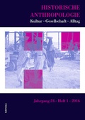Cover: Historische Anthropologie - B&ouml;hlau
