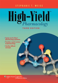 Abbildung von: High-Yield Pharmacology - Lippincott Williams and Wilkins