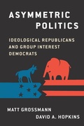 Cover: Asymmetric Politics - Oxford University Press Inc