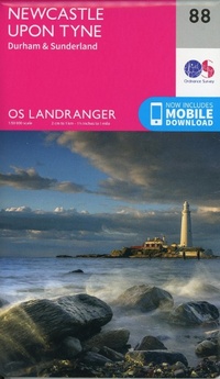 Abbildung von: Newcastle Upon Tyne, Durham & Sunderland - Ordnance Survey