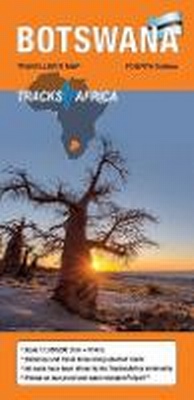 Abbildung von: Botswana Traveller Map - Tracks4Africa