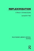 Cover: Reflexivization - Routledge