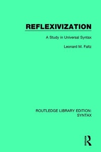 Enlarge image Cover: Reflexivization - Routledge