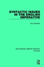Cover: Syntactic Issues in the English Imperative - Routledge