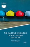 Cover: The Palgrave Handbook of Age Diversity and Work - Palgrave Macmillan