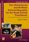 Cover: Two-Dimensional and M-Mode Echocardiography for the Small Animal Practitioner - Wiley-Blackwell