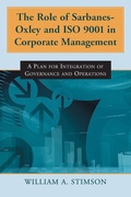 Cover: The Role of Sarbanes-Oxley and ISO 9001 in Corporate Management - McFarland & Co Inc