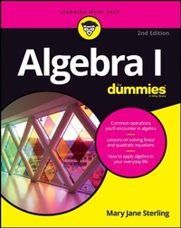 Abbildung von: Algebra I For Dummies - Wiley